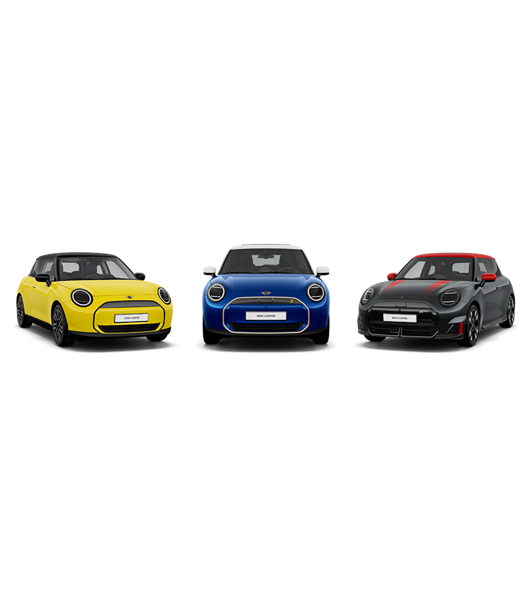 MINI totalmente elétrico - personalização – cores.